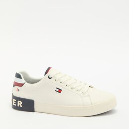 Tommy Hilfiger: Белые кроссовки 