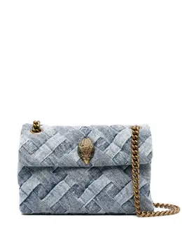 Kurt Geiger London: Голубая сумка 