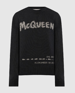 Alexander McQueen: Серый свитер 