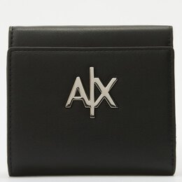 Armani Exchange: Чёрный кошелёк 