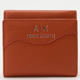 Armani Exchange: Оранжевый кошелёк 