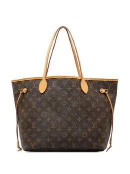 Louis Vuitton Pre-Owned: Коричневая сумка-шоппер 