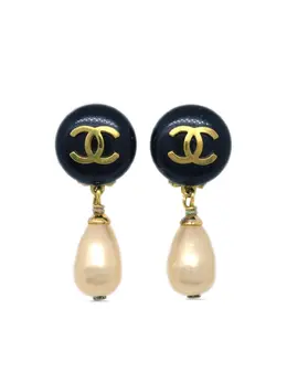 CHANEL Pre-Owned: Серьги 