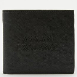 Armani Exchange: Чёрный кошелёк 