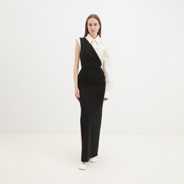 Mm6 Maison Margiela: Чёрное платье 