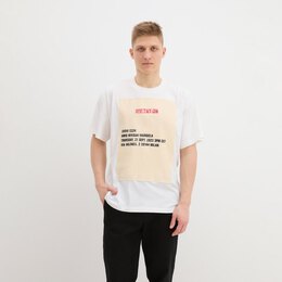 Mm6 Maison Margiela: Белая футболка 