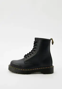 Dr. Martens: Чёрные ботинки 