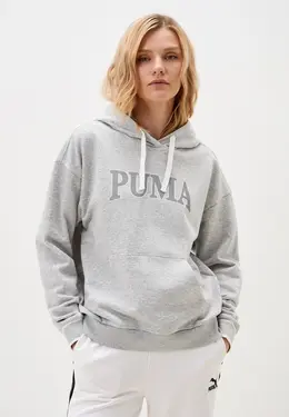 PUMA: Серая толстовка 