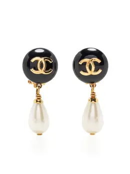 CHANEL Pre-Owned: Серьги 
