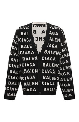 Balenciaga: Кардиган из шерсти 