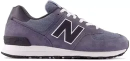 New Balance: Фиолетовые кроссовки  574