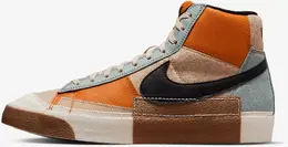 Nike: Коричневые кеды  Blazer Mid