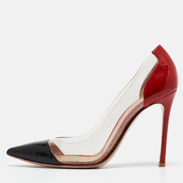 Gianvito Rossi: Многоцветные туфли  Plexi