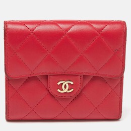 Chanel: Красный кошелёк 