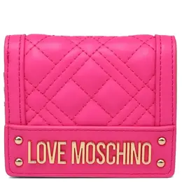 Love Moschino: Розовый кошелёк