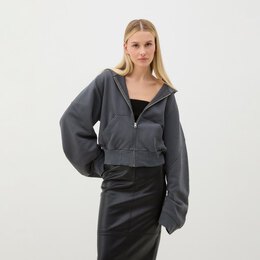 Mm6 Maison Margiela: Тёмная толстовка 