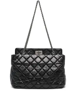 CHANEL Pre-Owned: Чёрная сумка 