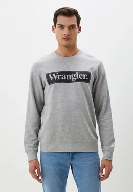 Wrangler: Серый свитшот 