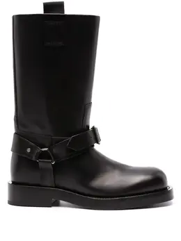 Burberry: Чёрные ботинки 