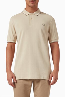 Fred Perry: Хлопковое поло Twin Tipped