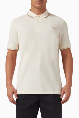 Fred Perry: Хлопковое поло Twin Tipped