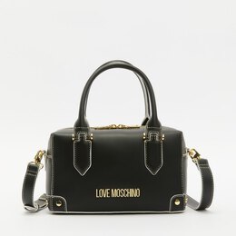 Love Moschino: Чёрная спортивная сумка 