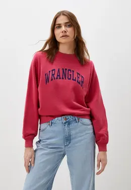 Wrangler: Розовый свитшот 