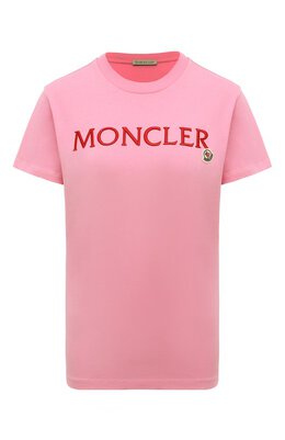 Moncler: Хлопковая футболка 