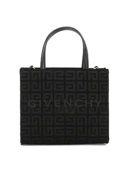 Givenchy: Чёрная сумка-шоппер  4G