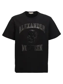 Alexander Mcqueen: Футболка с принтом 