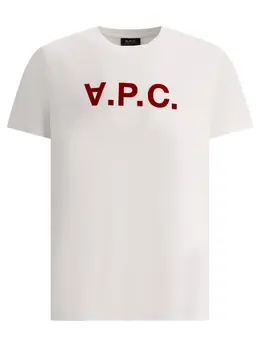 A.P.C.: Хлопковая футболка  VPC