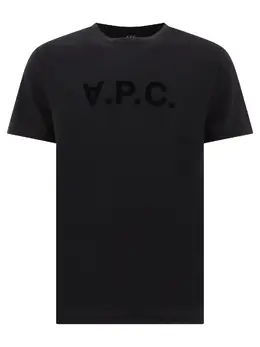 A.P.C.: Хлопковая футболка  VPC