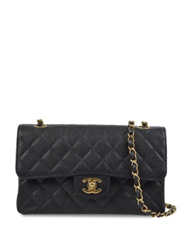 CHANEL Pre-Owned: Чёрная сумка 
