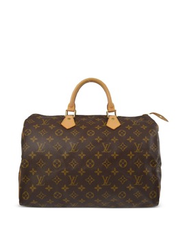 Louis Vuitton Pre-Owned: Коричневая сумка-шоппер