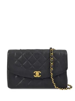 CHANEL Pre-Owned: Чёрная сумка 
