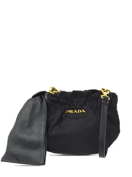 Prada Pre-Owned: Чёрная сумка через плечо 