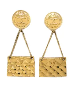 CHANEL Pre-Owned: Серьги 
