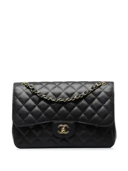 CHANEL Pre-Owned: Чёрная сумка 