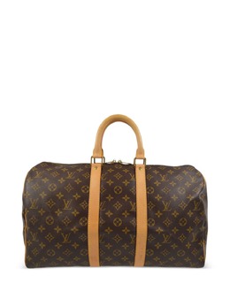 Louis Vuitton Pre-Owned: Коричневая сумка 