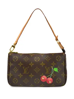 Louis Vuitton Pre-Owned: Коричневый клатч