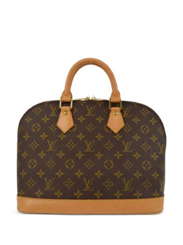 Louis Vuitton Pre-Owned: Коричневая сумка-шоппер 