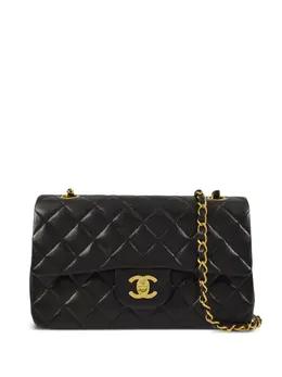 CHANEL Pre-Owned: Чёрная сумка 