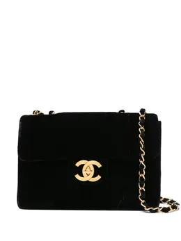 CHANEL Pre-Owned: Чёрная сумка 