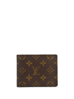 Louis Vuitton Pre-Owned: Коричневый кошелёк