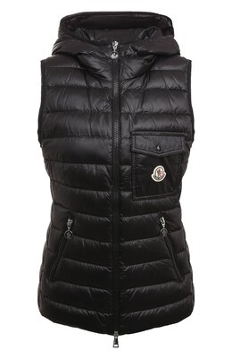 Moncler: Чёрный жилет 