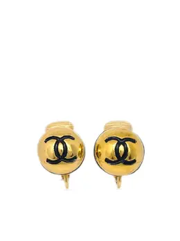 CHANEL Pre-Owned: Серьги 