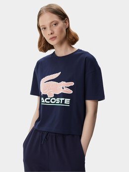 Lacoste: Тёмная футболка 