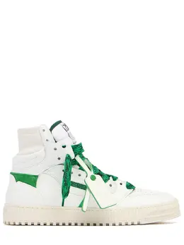 OFF-WHITE: Белые кроссовки  Off Court