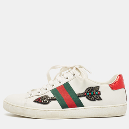 Gucci: Белые кроссовки  Ace