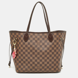 Louis Vuitton: Коричневая сумка  Neverfull MM